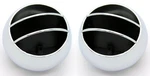 New Dash Vent Balls Pair Chrome A/c Astro Fits C3 68-77 Chevrolet Corvette. Fixed Price $37.99.