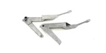 1956 Chevy Deluxe Heater Control Levers, Pair; Danchuk 466. Fixed Price $16.90.