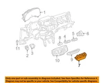 Gm Oem 07-08 Equinox Instrument Panel Cluster Switches-window 25808184. Fixed Price $207.96.