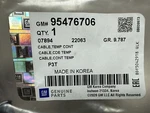 Gm 95476706 - New Genuine Temperature Control Cable. Fixed Price $58.00.