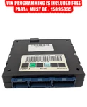 Vin Programmed 2002 Chevrolet Avalanche Body Control Module Bcm 15095335 Gm. Fixed Price $185.07.