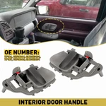 2X Left & Right Interior Door Panel Handle Gray For 1995-1999 Chevrolet K1500. Fixed Price $28.99.