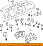 Gm Oem 09-11 Acadia Limited Cluster Switches-auto Lamp Sensor 13498958. Fixed Price $36.22.